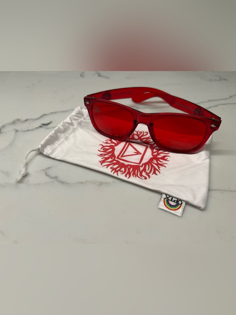 NIB Rainbow OPTX Translucent Sunglasses - Picture 9 of 16